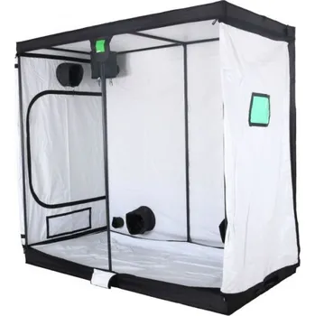 Pěstební box BudBox White PRO XXL HL 120x240x220 cm, bílá fólie
