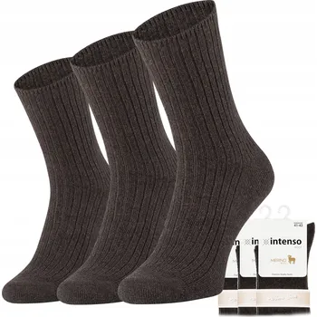 Pánské ponožky Intenso Ponožky Mer58_Brąz hnědé, velikost 41-43