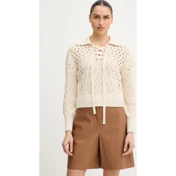 Dámský svetr Svetr Twinset 261TP3492 béžová 02X, vel. S