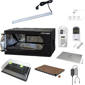 Příslušenství pro skleník Growmarket Sadbovací komplet Urban Propagation PRO, 80x60x40 cm