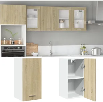 Kuchyňská skříňka Závěsná skříňka "Lyon" dub sonoma 29,5 x 31 x 60 cm, dřevěné podlahy - 8721102676468