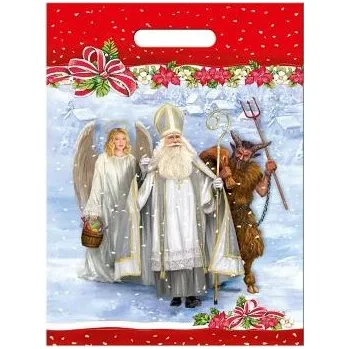 Dárková taška ARGUS Vánoční taška igelitová 27 x 36 cm 20131005