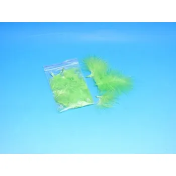 Peří MARABU 10ks sv.zelené 876406-10