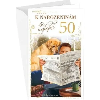 ARGUS Přání k narozeninám 50 15-6494c50
