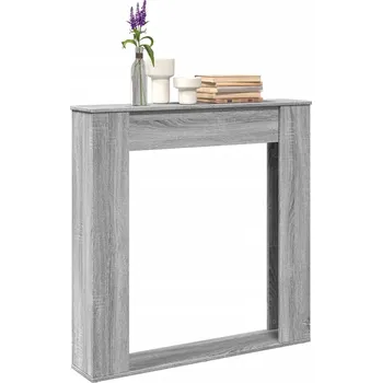 Krbová obestavba šedá sonoma 100 x 20 x 100 cm kompozitní dřevo - 8721158388643