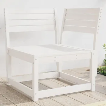 Zahradní pohovka Zahradní pohovka rohová bílá 73 x 73 x 78 cm masivní borovice - 8721012448476