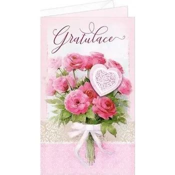 ARGUS Blahopřání gratulační klopa na peníze CZ 15-6514c