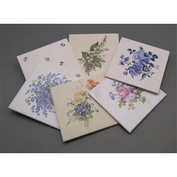 Obklad Obklad 15x15cm dekorovaný 1ks různé druhy