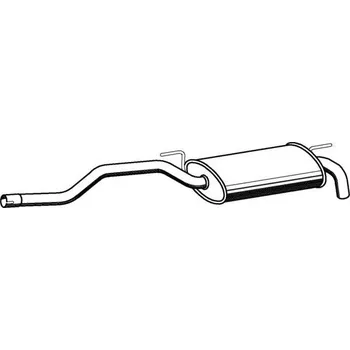 Zadní díl výfuku Starline Koncový díl výfuku 42.74.400