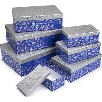 ARGUS Sada 7 ks dárkových krabic s metalickou ražbou 25008148