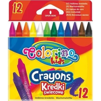 Kresba Colorino voskovky kulaté 12 barev