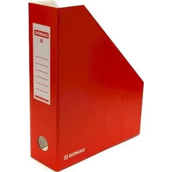 Archivační box Archivní krabice Donau, seříznutá, 7,5 cm, červená [A]