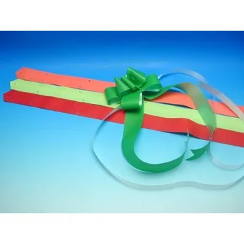 Stuha Stuha 5/110 hladká MIX barevná shrnovací