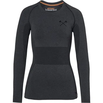 Dámské tričko Dámské tričko s dlouhým rukávem STIHL (šedé) Velikost: XL