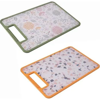 Kuchyňské prkénko TORO PRKÉNKO KRÁJECÍ DEKOR BOTANICA-TERAZZO 19,5X29,3CM