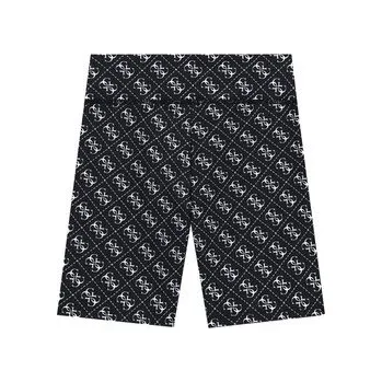 Pánské kraťasy Guess Sportovní kraťasy J6RD02 MC01P Černá Slim Fit 12Y
