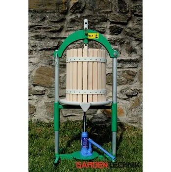 Lis na ovoce Hydraulický lis na ovoce TIP 20 l Lis: Nerezová výlevka