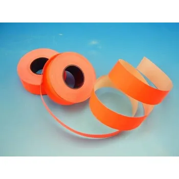 Samolepící etiketa Etikety cenové 22x12 červené COLA-PLY