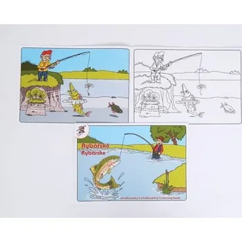 omalovánky Omalovánky A5 Rybářské