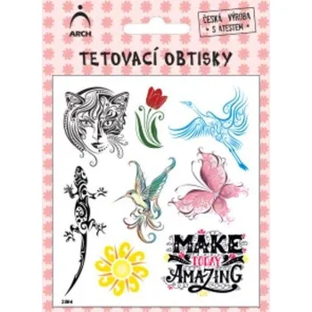 Dětské tetovačky – dívčí ornamenty 4 (2594)