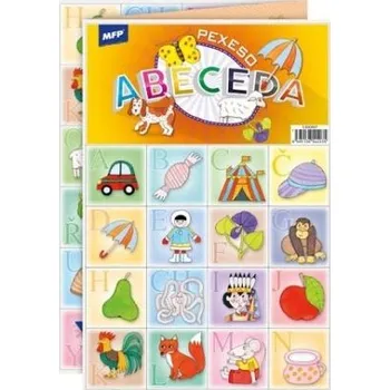 Pexeso Pexeso MFP 3xA4 Abeceda