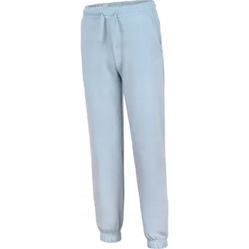 4F ZATEPLENÉ DÍVČÍ TEPLÁKY BAVLNA JOGGERY / vel. 146