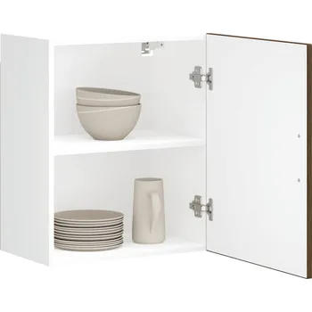 Kuchyňská skříňka Kuchyňská nástěnná skříňky 2 ks "Porto" hnědý dub kompozit - 8721158423986