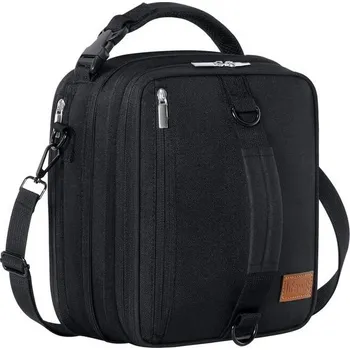 Termoska Rozšiřitelná obědová taška Lifewit, přenosná chladicí taška malá s ramenními popruhy a 2 ledovými