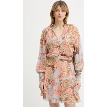 Dámské šaty Šaty Guess PAISLEY W6PK0Z.WP691 oranžová 22X, vel. XL