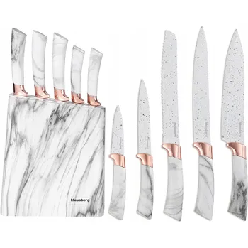 Kuchyňský nůž Sada nožů v bloku Klausberg 5 ks