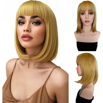 Paruka Paruka polodlouhé syntetické vlasy blond Althair dámská