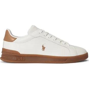 Pánské tenisky Kožené tenisky Polo Ralph Lauren Hrt Ct II 804P08223001.101 bílá 00X, EUR 37
