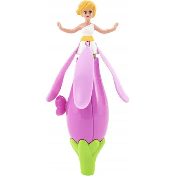 Panenka Teddies Vystřelovací víla panenka plastová 17 cm, mix 4 druhů v krabičce 8x24x6 cm