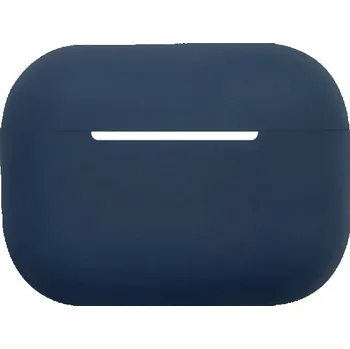 Silikonový ochranný obal pro AirPods Pro 2 s Lightning konektorem - tmavě modrý