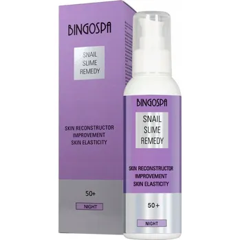 Pleťový krém BINGOSPA Zpevňující pleťový krém s hlemýždím slizem na noc 135g