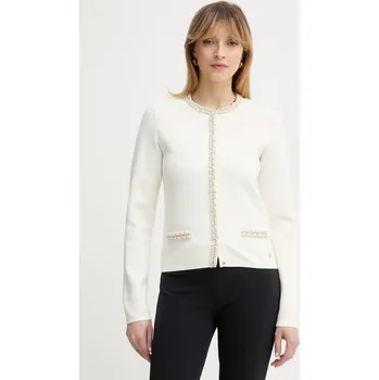 Dámský svetr Kardigan Guess RAINA W6RR42.Z4422 béžová 01X, vel. S