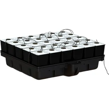 Pěstební systém Platinium Aero STAR 120 - 120x120x39.5 cm, aeroponický systém pro 30 rostlin