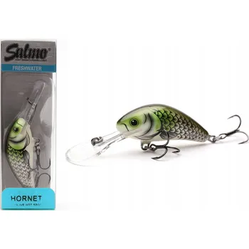Umělá nástraha Wobler Salmo Hornet Sinking 4cm/4g Olive Hot Spot