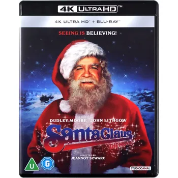 Blu-ray film Santa Claus: The Movie Blu-ray 4K disk