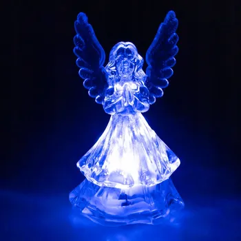 Obraz Andělíček LED figurka 11 cm Vánoce vzor 2