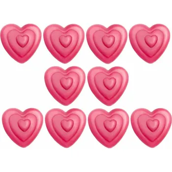 Čokoláda Barbara Luijckx Čokoládová dekorace Trojité srdce 10ks