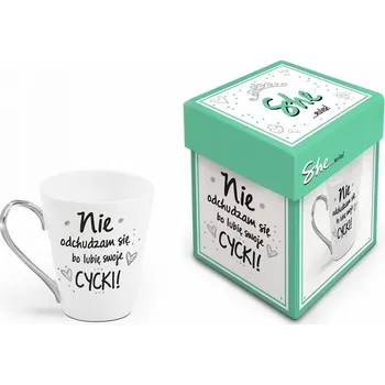 Hrnek BGtech Stříbrné Ucho porcelán 300 ml