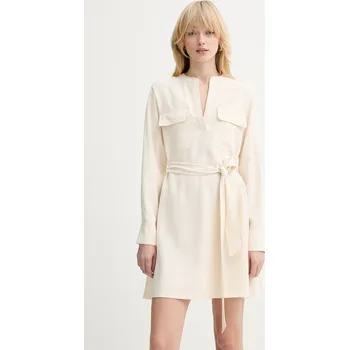 Dámské šaty Šaty Silvian Heach POBE GPP26076VE béžová 01X, vel. 36