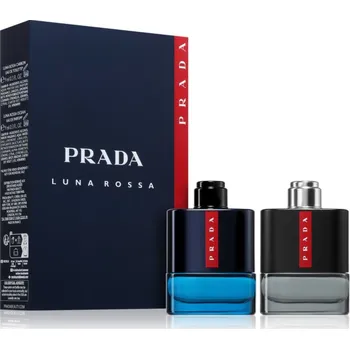 Pánský parfém Prada Luna Rossa Prada Luna Rossa Carbon toaletní voda 9 ml + Prada Luna Rossa Ocean parfémovaná voda 9 ml