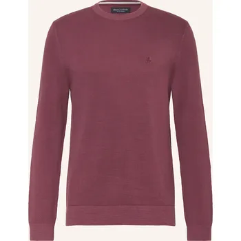 Pánský svetr Marc O'polo Pánský Svetr Z Piké, tmavě červená, 3XL