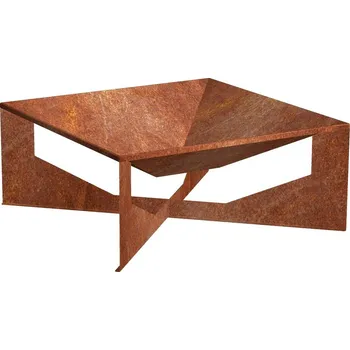 Vento Zahradní ohniště 70 x 70 x 30 cm, corten CORGARDEN 1015, rezavá