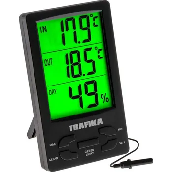 Trafika Thermo-Hygro PRO, teploměr a vlhkoměr se sondou