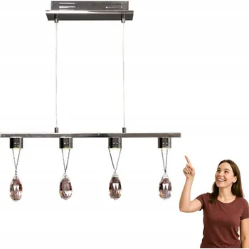 Závěsné svítidlo Candellux PRISMA 4-bodové LED integrované světlo