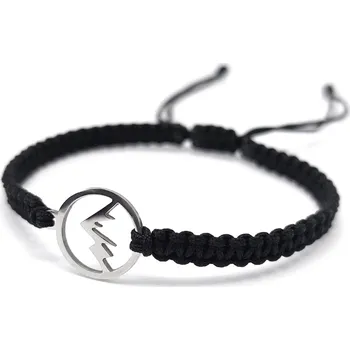 Náramek Maj šperky Náramek s horami Barva: Černá, Velikost: Dámská