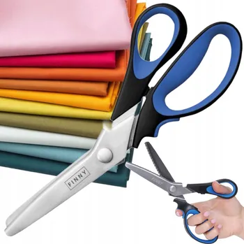 Krejčovské nůžky Zoubkované nůžky Kretzer 23 cm